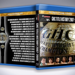 NOAH GHC Title History 2007-2009 (Blu-Ray with Cover Art)